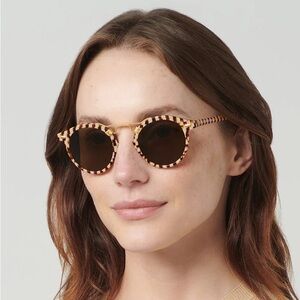 KREWE St. Louis Classics Sunglasses in Caffe Dolce 24K